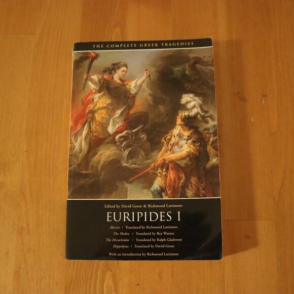 The complete Greek tragedies by Euripides, used good condition. - Picture 1 of 3